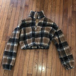 Cropped fleece from Zaful (never worn)